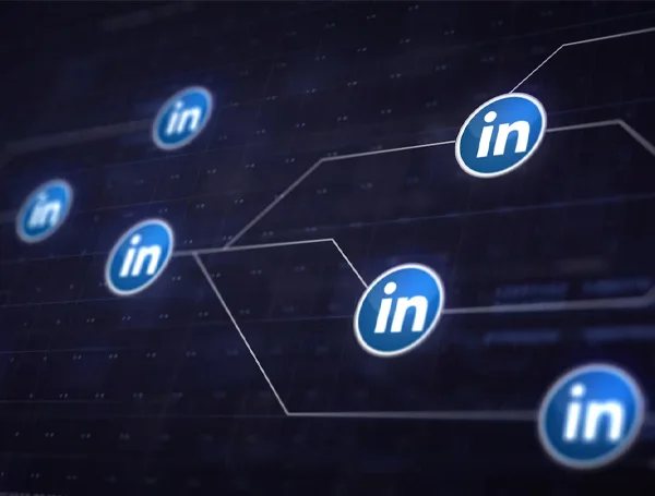 What is linkedin marketing illustration - helping businesses get found online