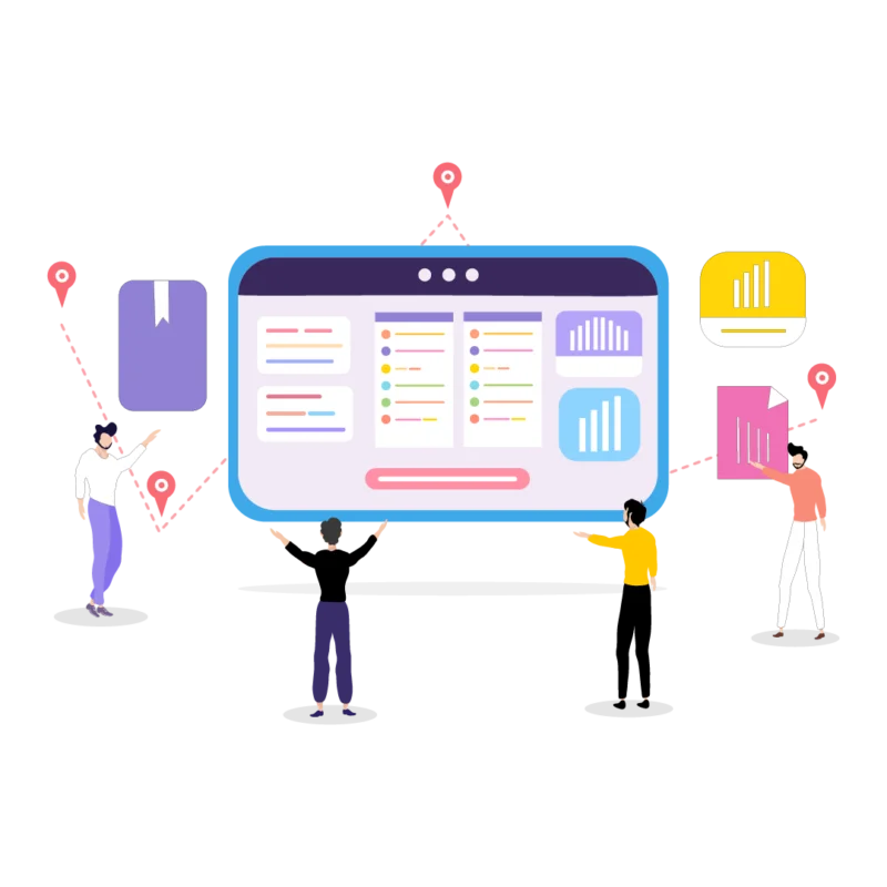 91 illustration - helping businesses get found online